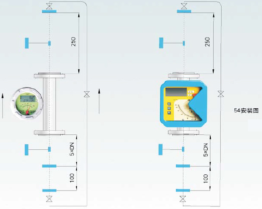 實驗室用轉(zhuǎn)子流量計安裝要求圖四